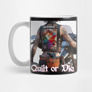 Biker Quilter Mug